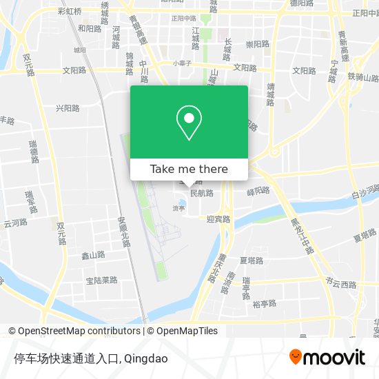 停车场快速通道入口 map