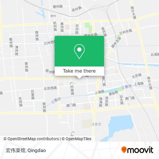 宏伟菜馆 map
