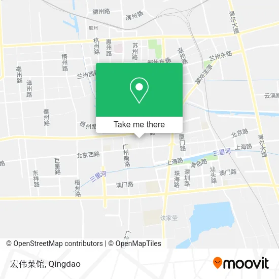 宏伟菜馆 map