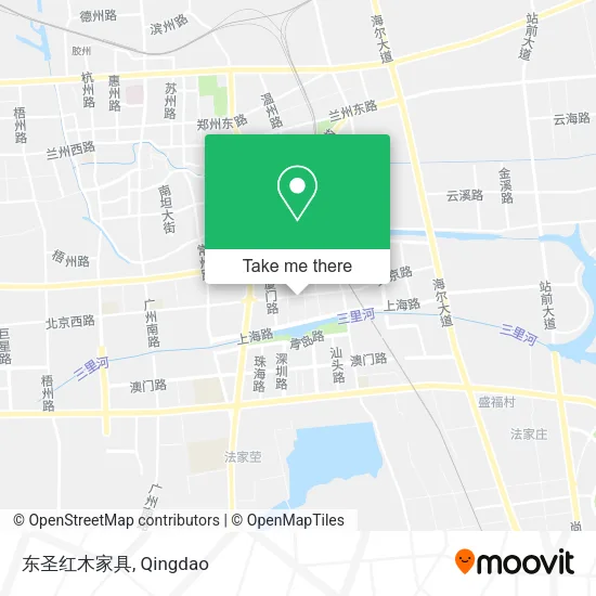 东圣红木家具 map