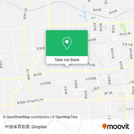 中国体育彩票 map