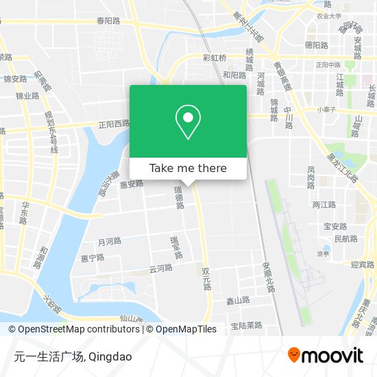 元一生活广场 map