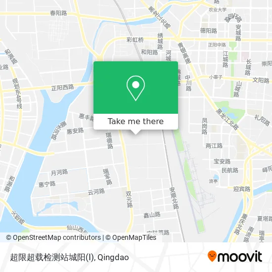 超限超载检测站城阳(Ⅰ) map