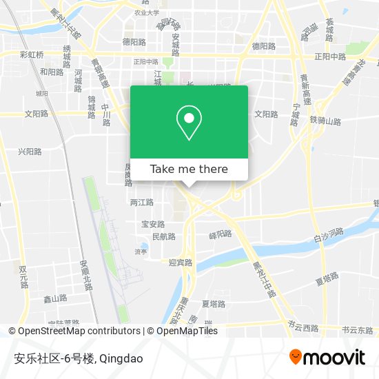安乐社区-6号楼 map
