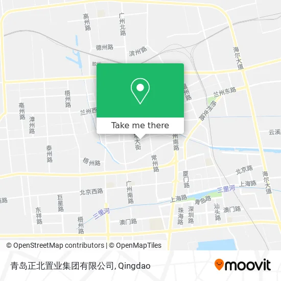 青岛正北置业集团有限公司 map