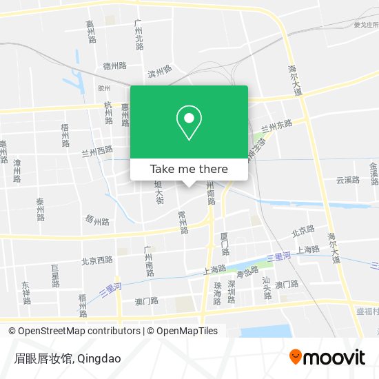 眉眼唇妆馆 map