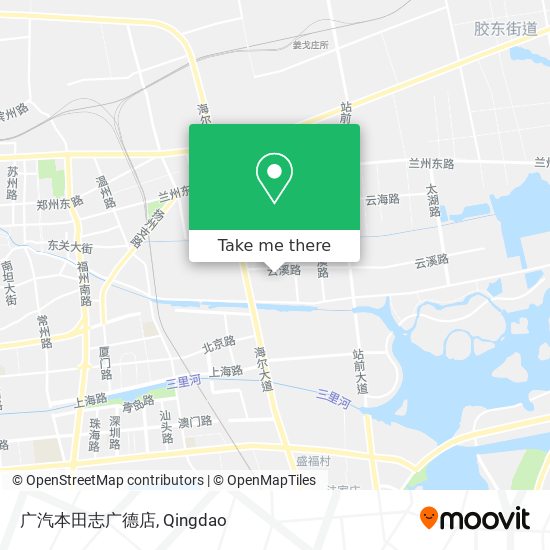 广汽本田志广德店 map