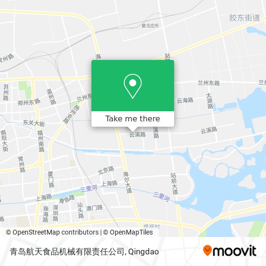 青岛航天食品机械有限责任公司 map
