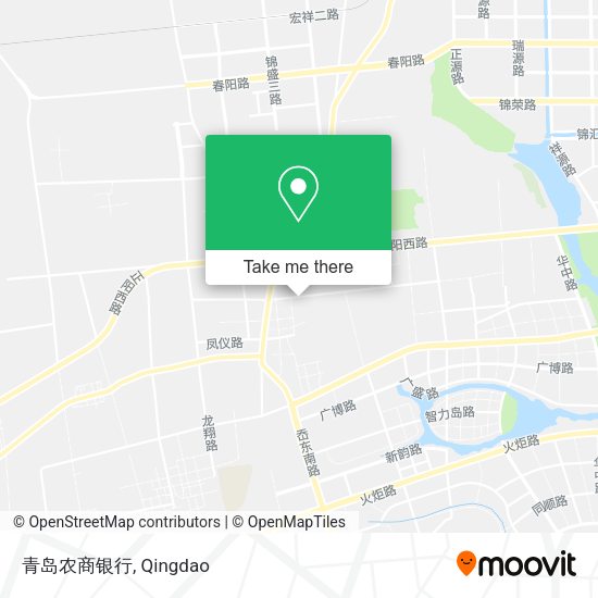 青岛农商银行 map