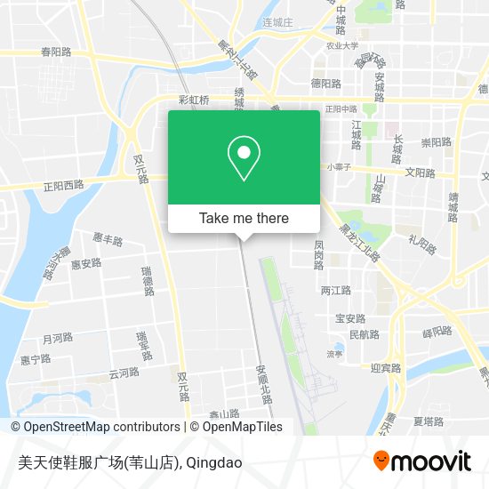 美天使鞋服广场(苇山店) map
