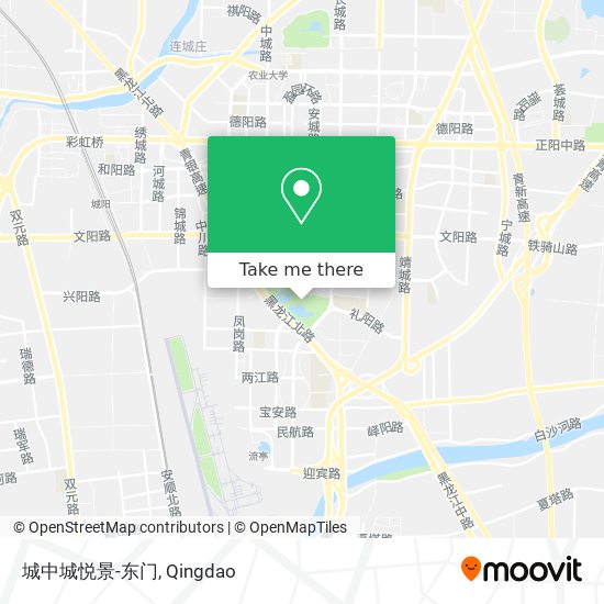 城中城悦景-东门 map