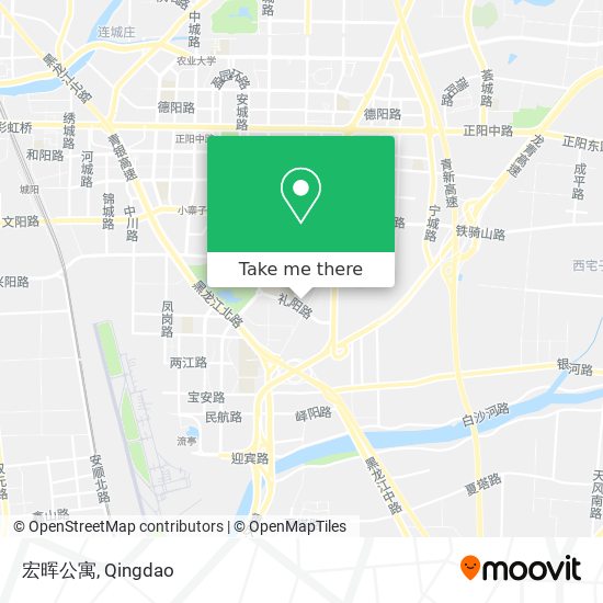 宏晖公寓 map