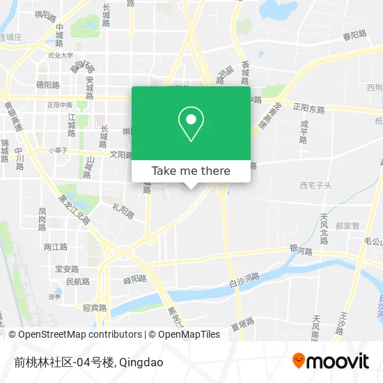 前桃林社区-04号楼 map
