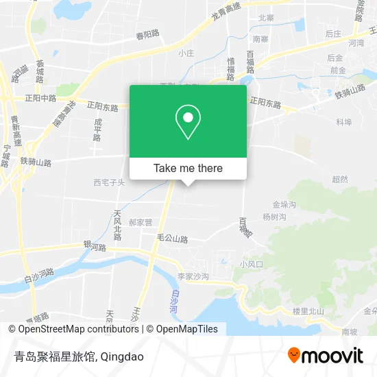 青岛聚福星旅馆 map