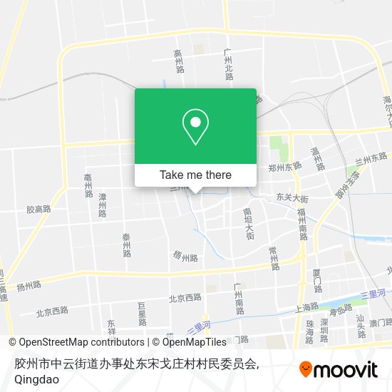 胶州市中云街道办事处东宋戈庄村村民委员会 map