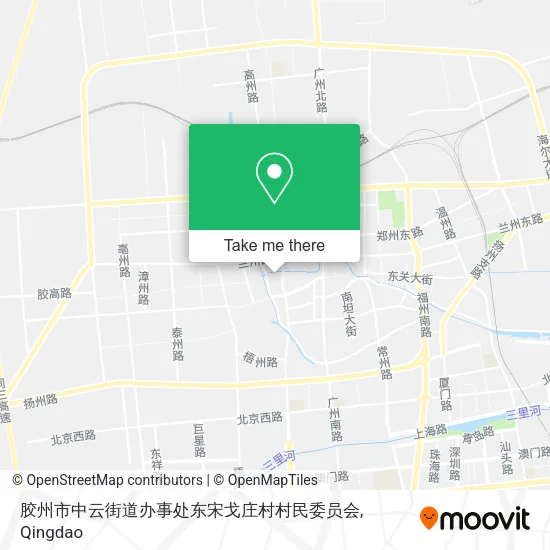 胶州市中云街道办事处东宋戈庄村村民委员会 map