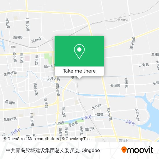 中共青岛胶城建设集团总支委员会 map