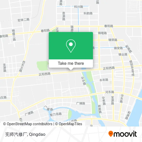 宪师汽修厂 map