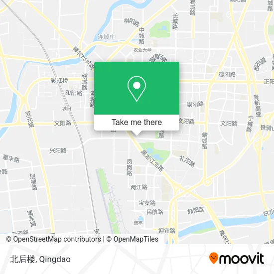 北后楼 map