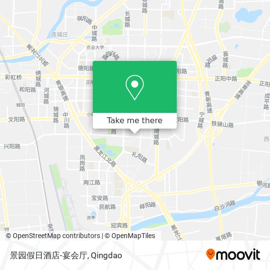 景园假日酒店-宴会厅 map