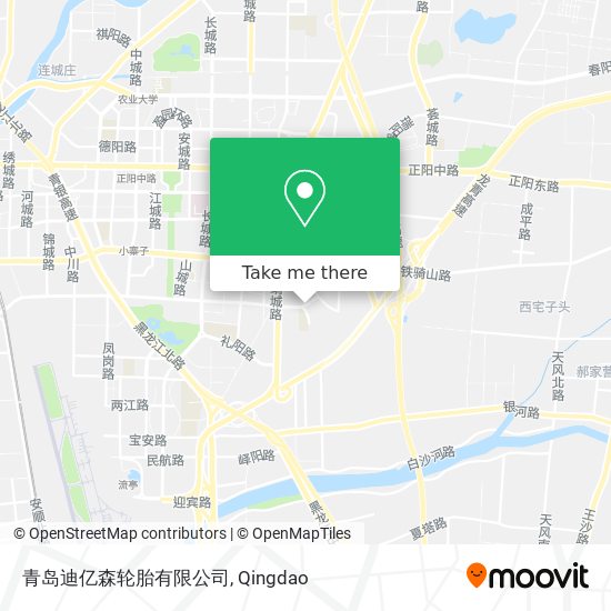 青岛迪亿森轮胎有限公司 map