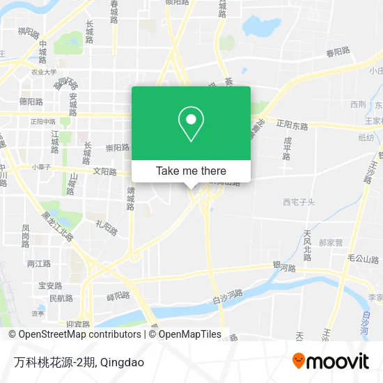万科桃花源-2期 map