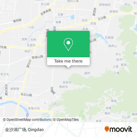 金沙湖广场 map
