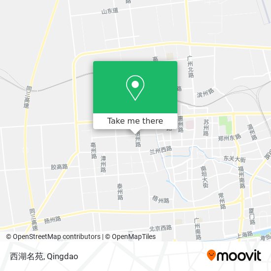 西湖名苑 map