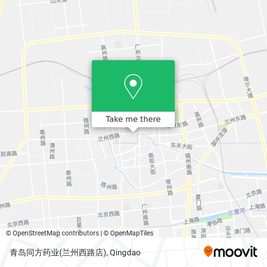 青岛同方药业(兰州西路店) map
