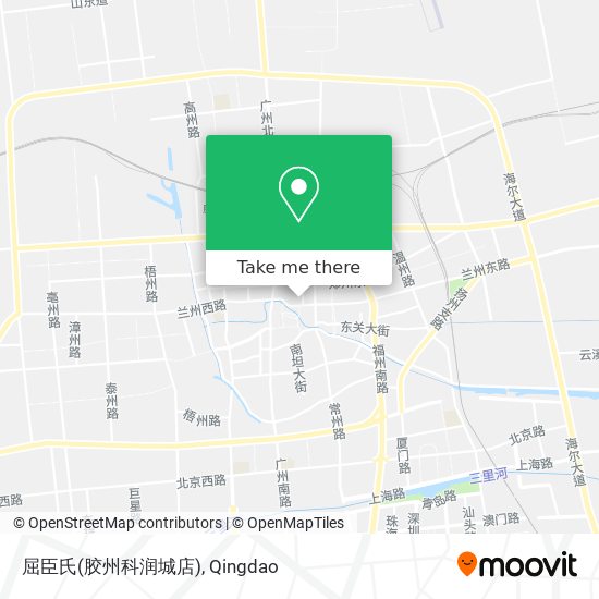 屈臣氏(胶州科润城店) map