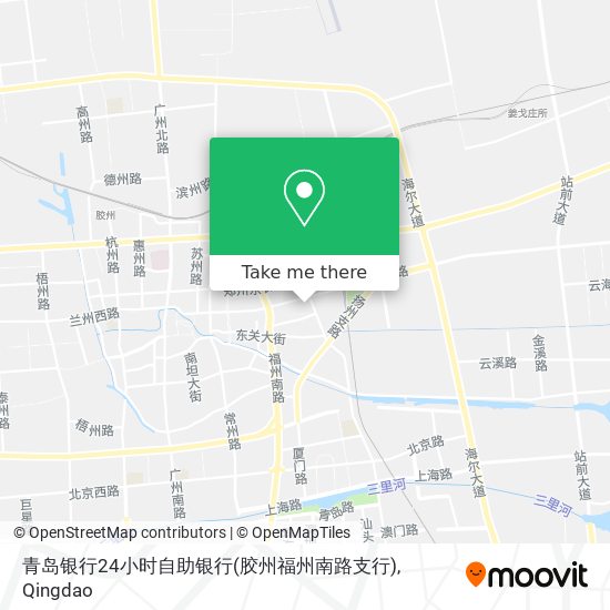 青岛银行24小时自助银行(胶州福州南路支行) map