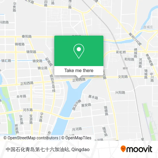 中国石化青岛第七十六加油站 map