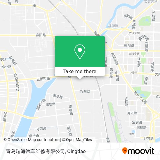 青岛瑞海汽车维修有限公司 map