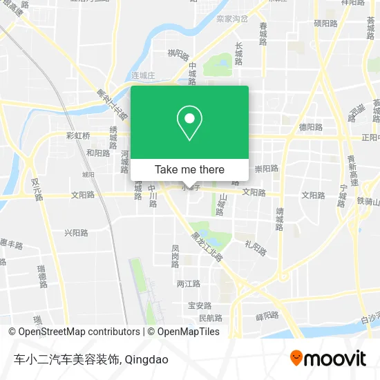 车小二汽车美容装饰 map
