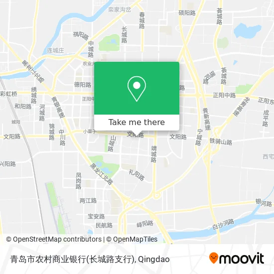 青岛市农村商业银行(长城路支行) map