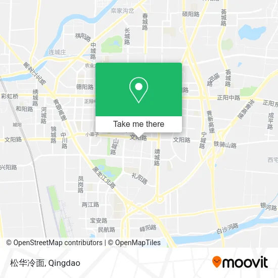 松华冷面 map