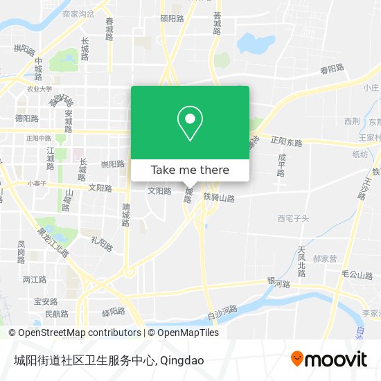 城阳街道社区卫生服务中心 map