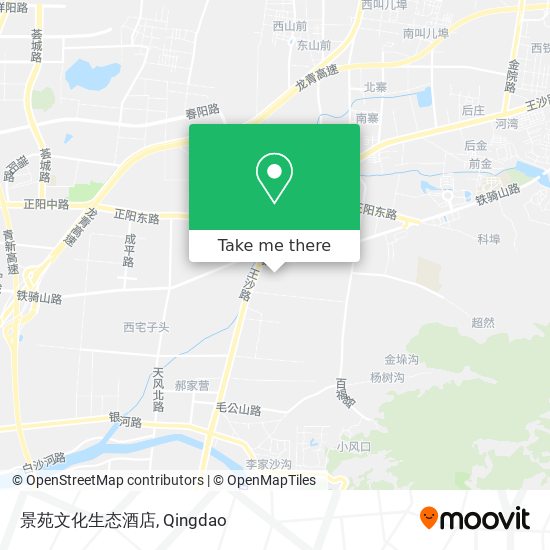 景苑文化生态酒店 map