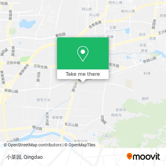 小菜园 map