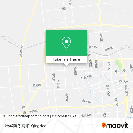 增华商务宾馆 map