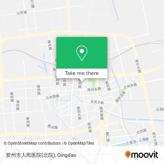 胶州市人民医院(北院) map