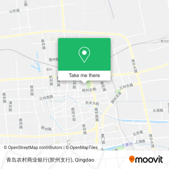 青岛农村商业银行(胶州支行) map