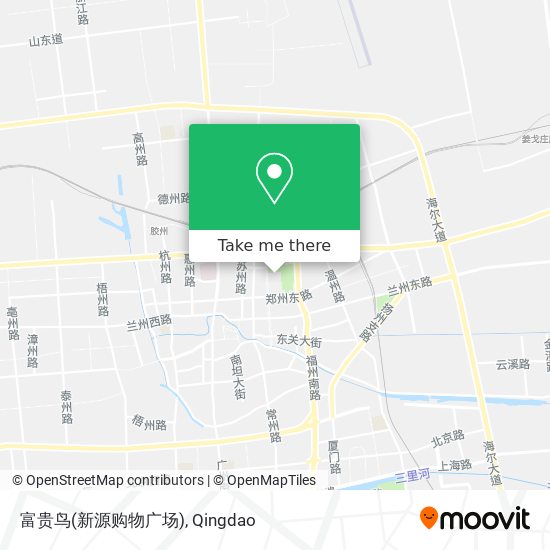 富贵鸟(新源购物广场) map