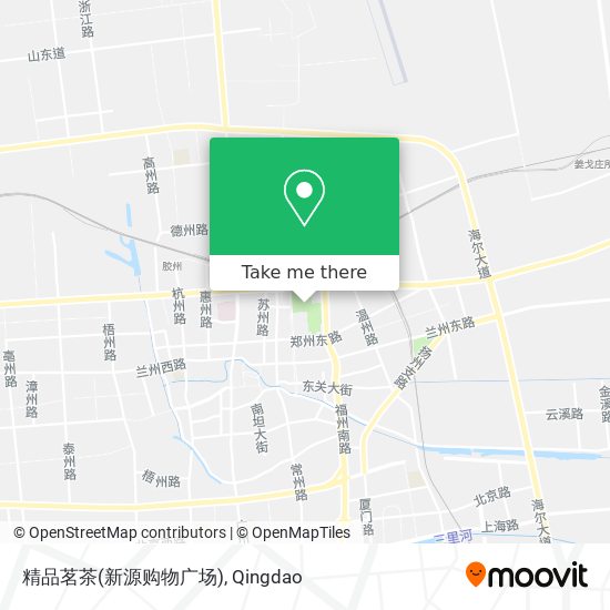 精品茗茶(新源购物广场) map