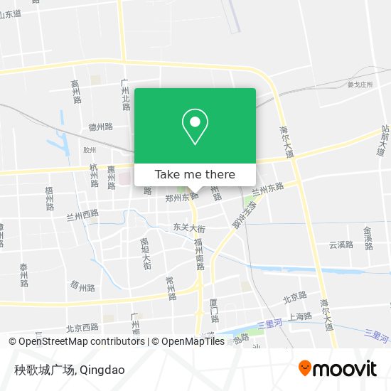秧歌城广场 map