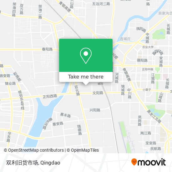 双利旧货市场 map