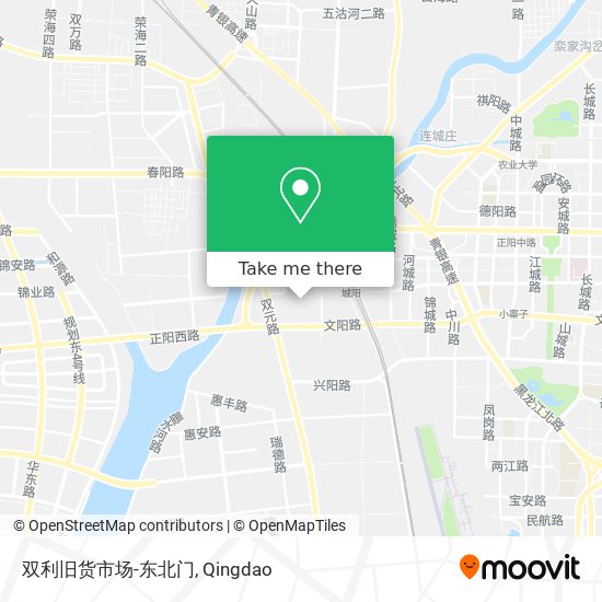 双利旧货市场-东北门 map