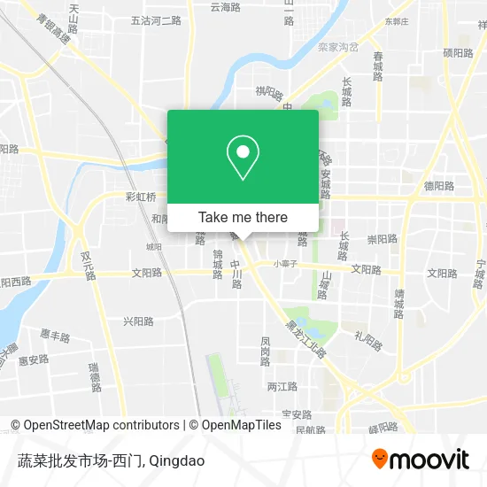 蔬菜批发市场-西门 map