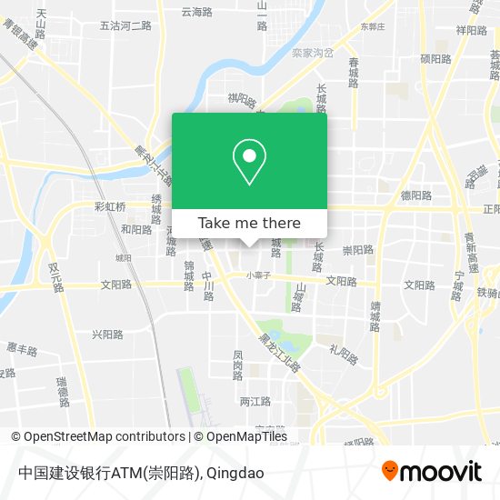 中国建设银行ATM(崇阳路) map