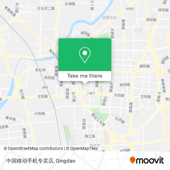 中国移动手机专卖店 map